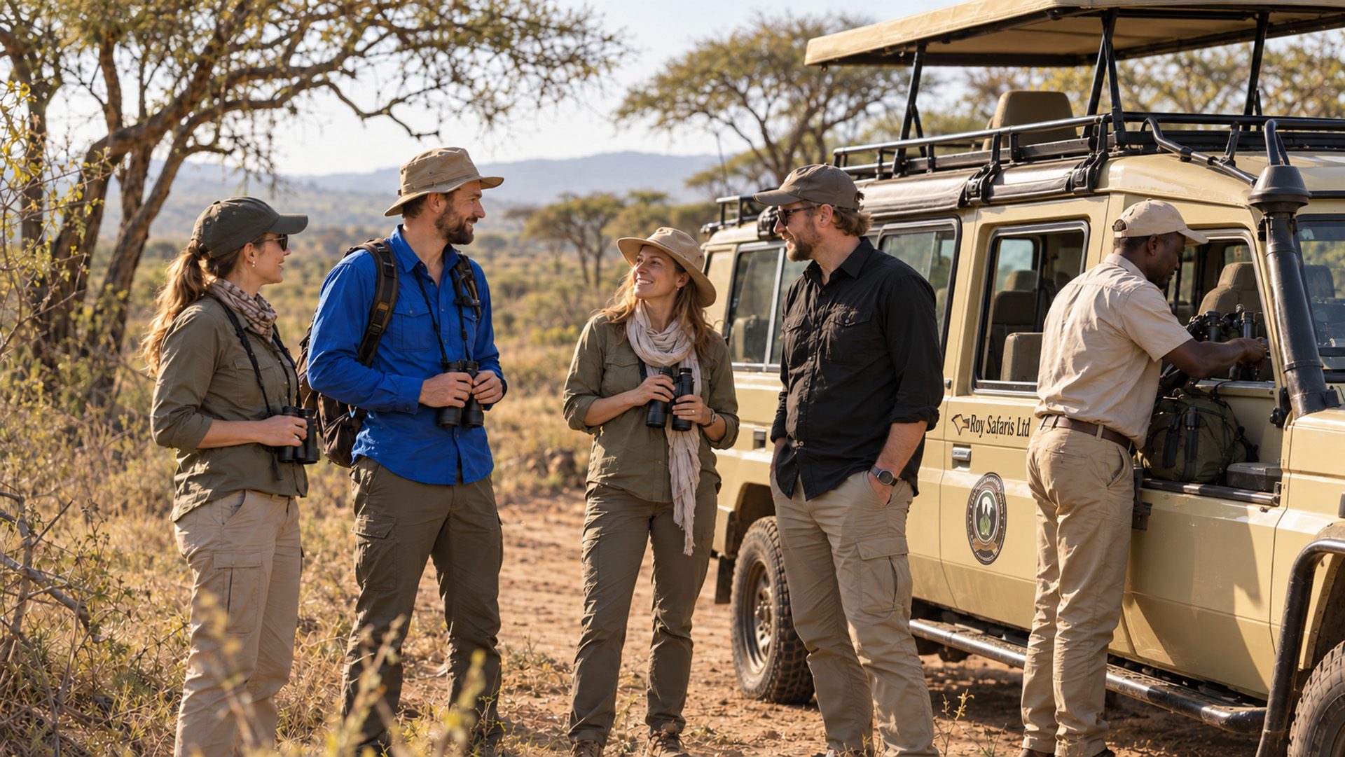 roy safaris tourist clothes tsetse flies