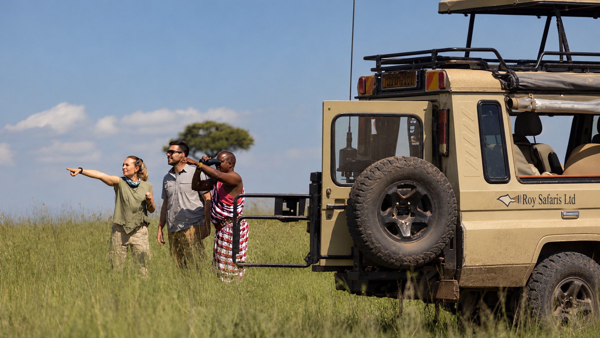 Roy Safaris Land Cruiser in Tanzania