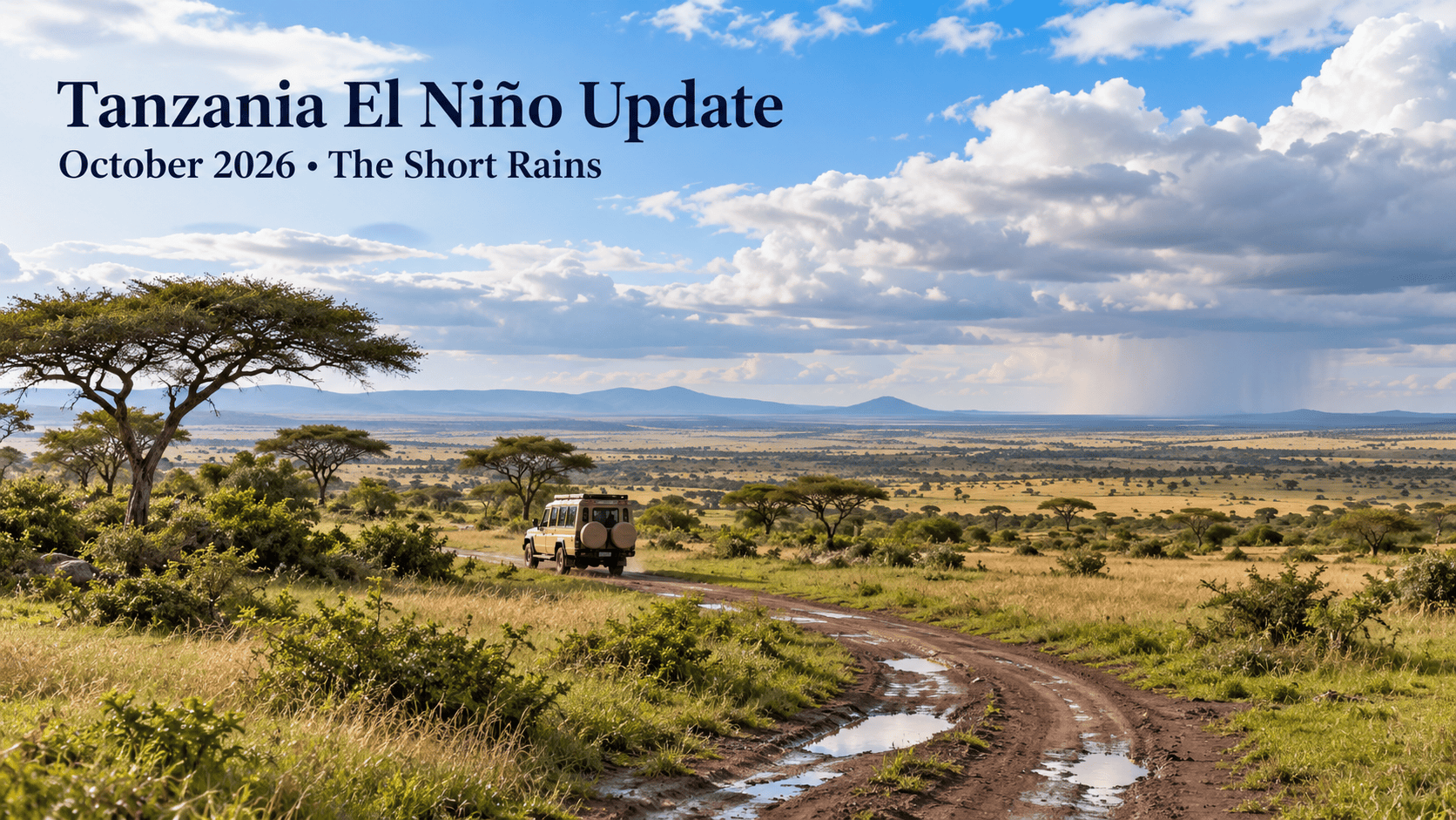Tanzania Savanna During the Short Rains