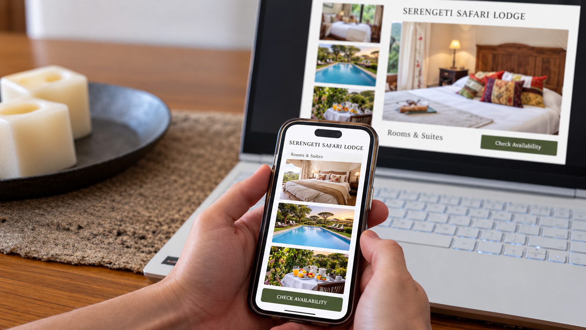 booking a hotel room